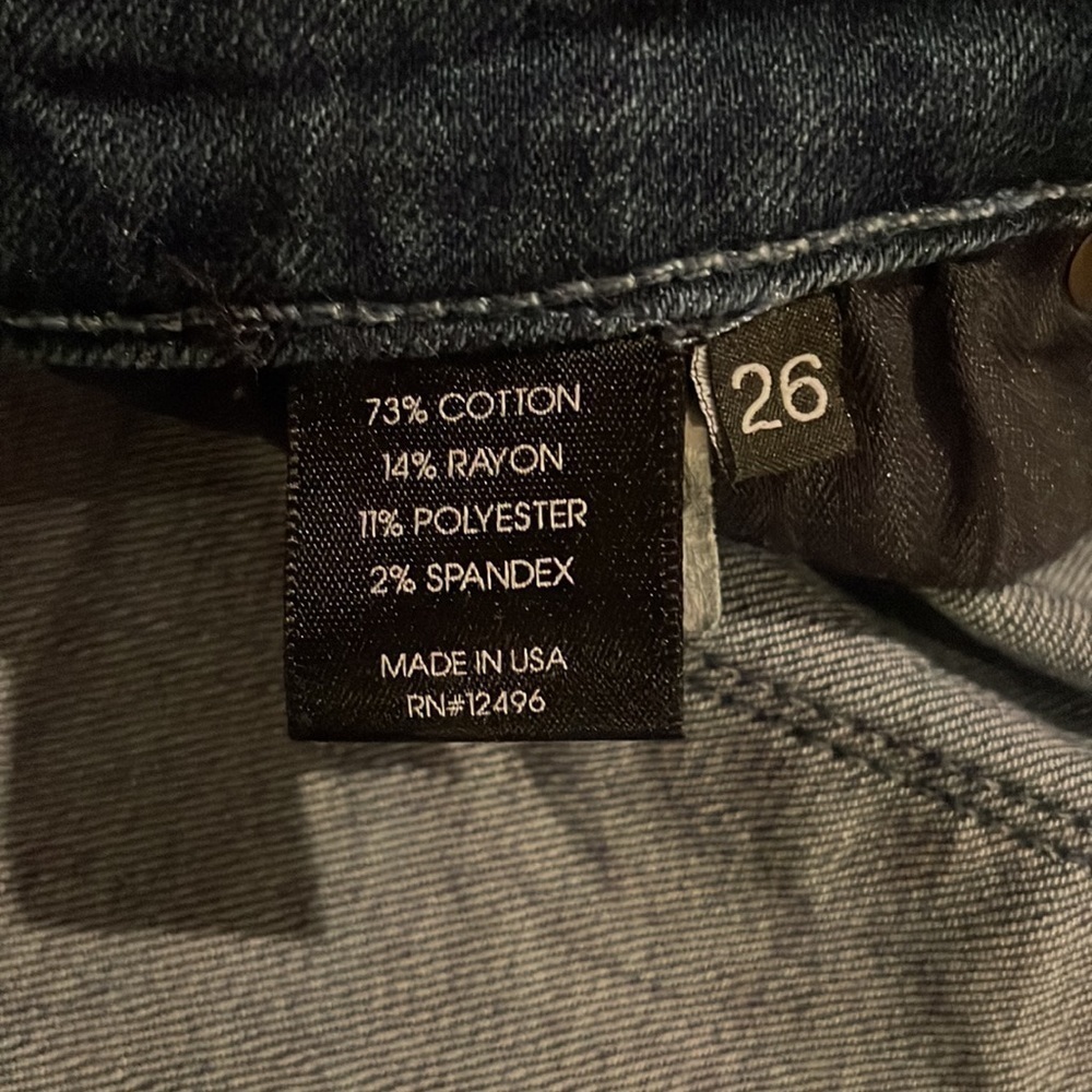Parker Smith Straight Jeans Medium Wash size 26 - Picture 9 of 9